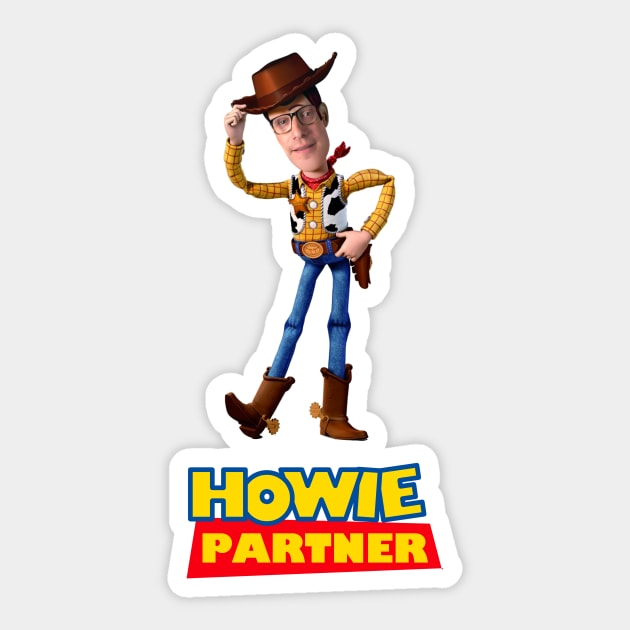 Howie, Partner Sticker by indyindc